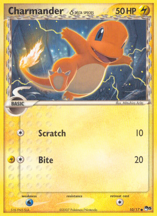 Charmander (10/17) (Delta Species) [POP Series 5] | Total Play