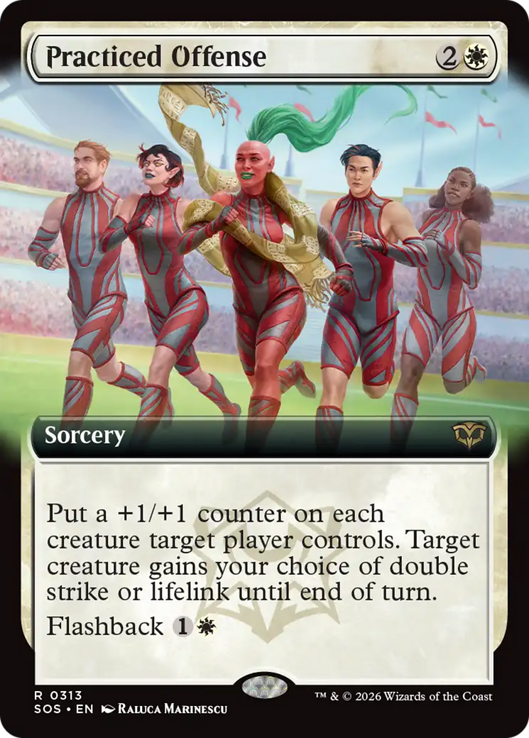 Practiced Offense (Extended Art) [Secrets of Strixhaven] | Total Play