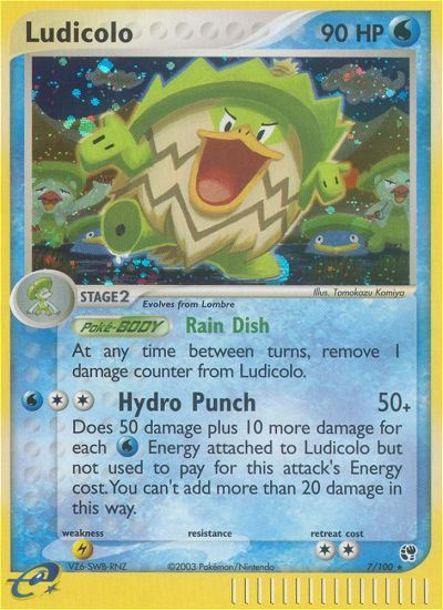 Ludicolo (7/100) [EX: Sandstorm] | Total Play