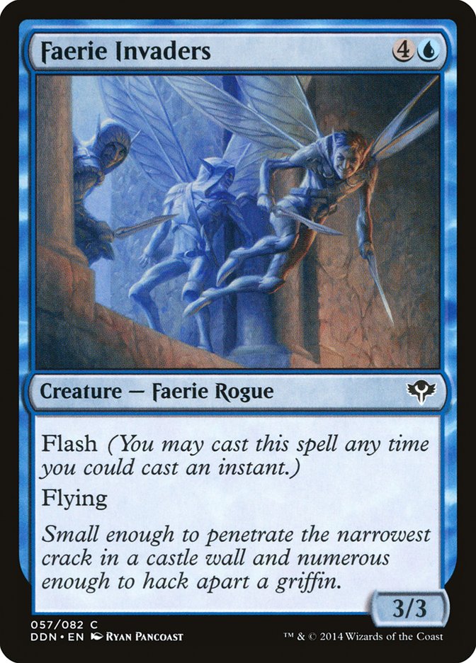 Faerie Invaders [Duel Decks: Speed vs. Cunning] | Total Play