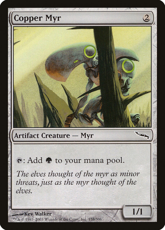 Copper Myr [Mirrodin] | Total Play