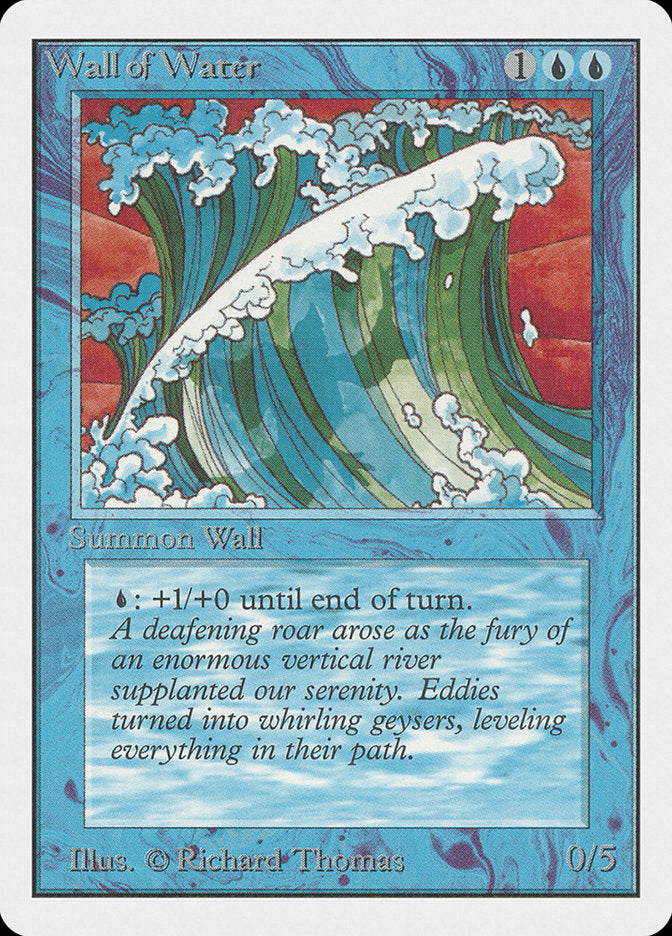Wall of Water [Unlimited Edition] | Total Play