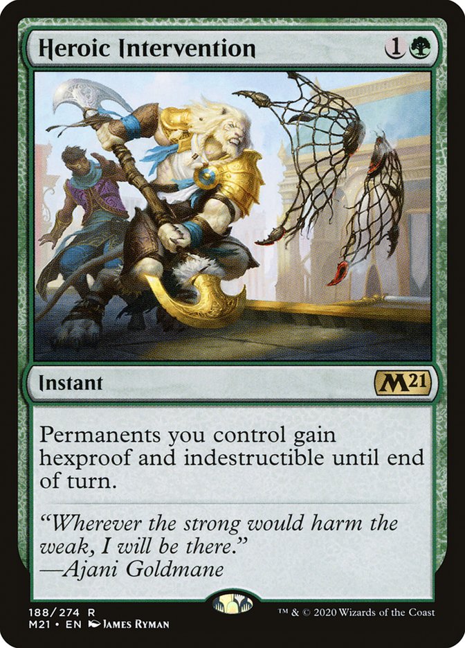 Heroic Intervention [Core Set 2021] | Total Play