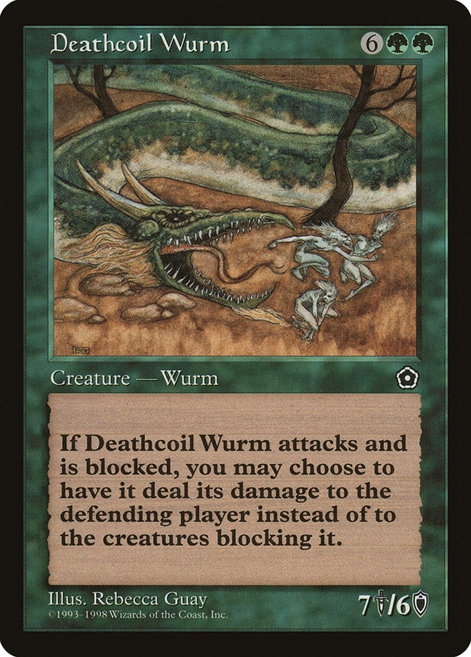 Deathcoil Wurm [Portal Second Age] | Total Play