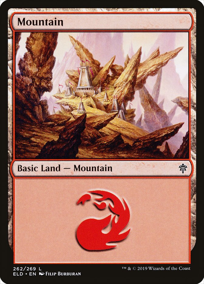 Mountain (262) [Throne of Eldraine] | Total Play