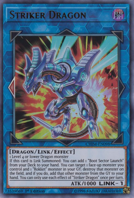 Striker Dragon [CHIM-EN098] Ultra Rare | Total Play
