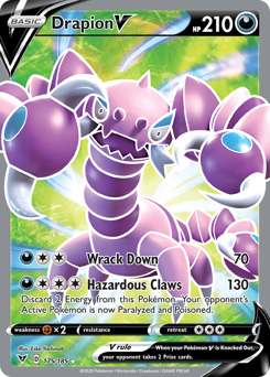 Drapion V (175/185) [Sword & Shield: Vivid Voltage] | Total Play