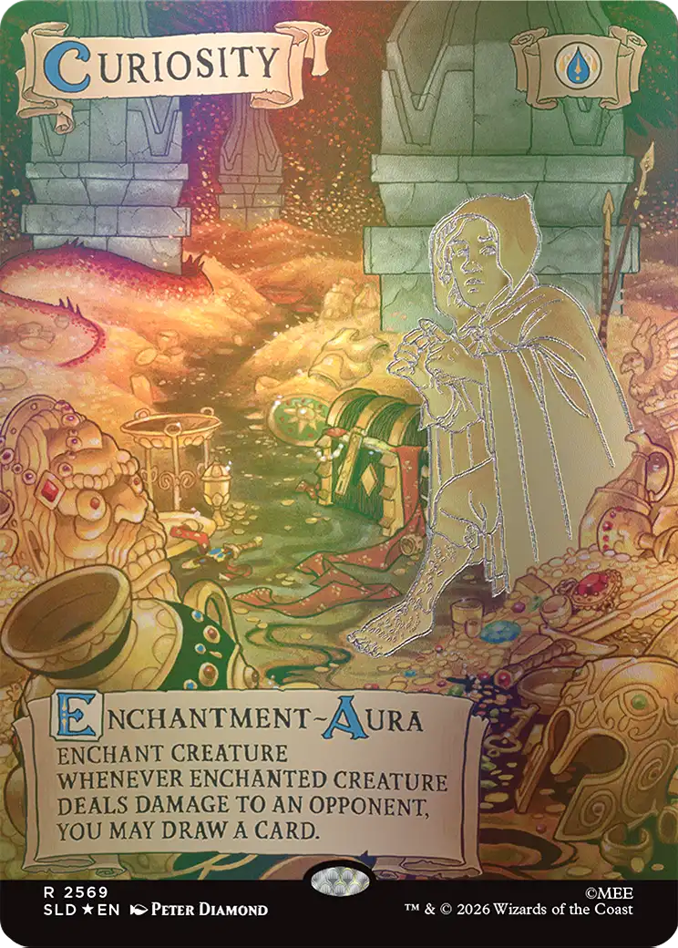 Curiosity (2569) (Out Of Sight Foil) [Secret Lair Drop Series] | Total Play