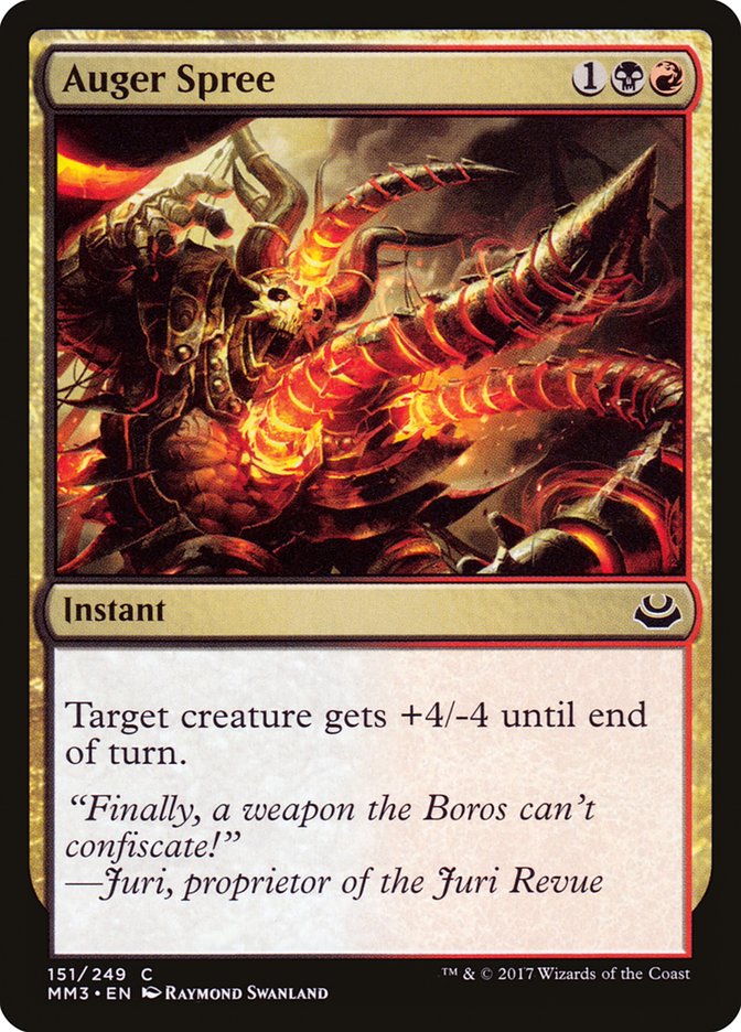 Auger Spree [Modern Masters 2017] | Total Play