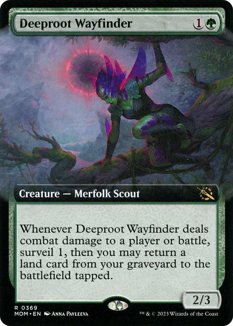 Deeproot Wayfinder (Extended Art) [March of the Machine] | Total Play