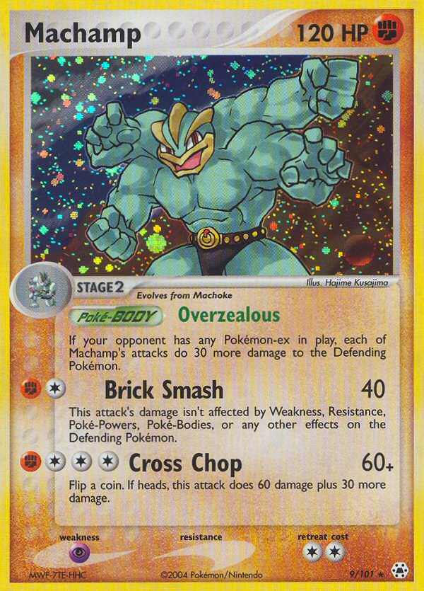 Machamp (9/101) [EX: Hidden Legends] | Total Play