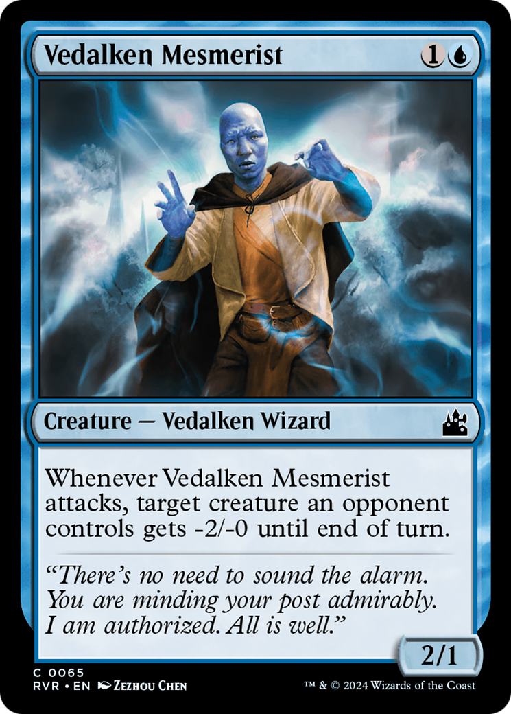 Vedalken Mesmerist [Ravnica Remastered] | Total Play