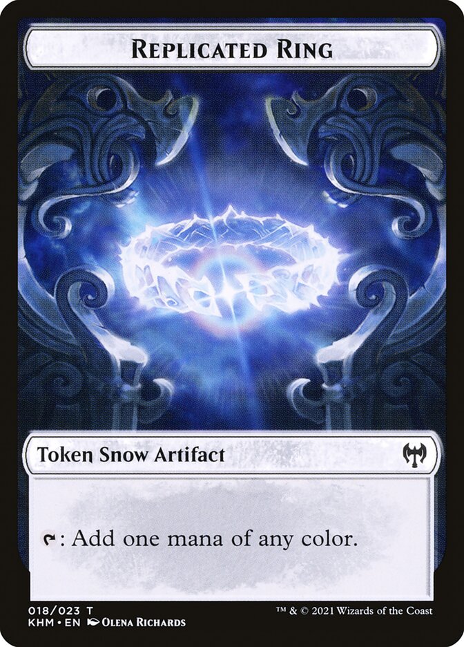Dwarf Berserker // Replicated Ring Double-Sided Token [Kaldheim Tokens] | Total Play