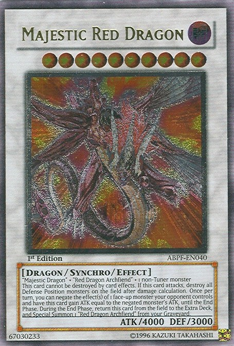 Majestic Red Dragon [ABPF-EN040] Ultimate Rare | Total Play