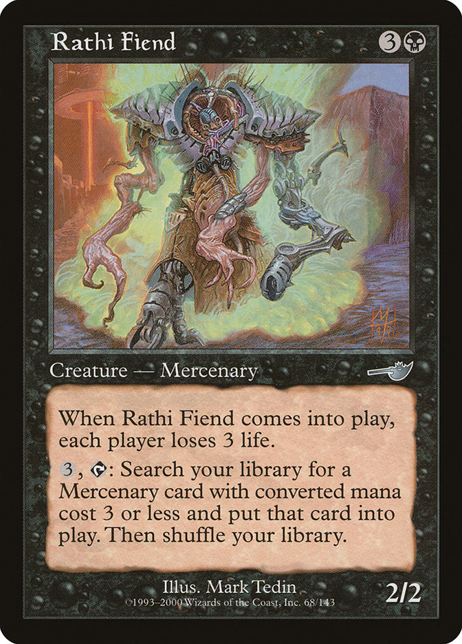 Rathi Fiend [Nemesis] | Total Play