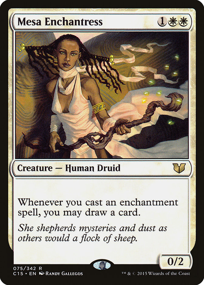 Mesa Enchantress [Commander 2015] | Total Play