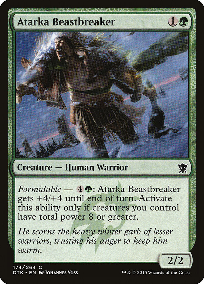 Atarka Beastbreaker [Dragons of Tarkir] | Total Play