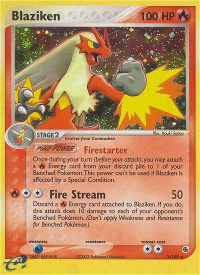 Blaziken (3/109) [EX: Ruby & Sapphire] | Total Play