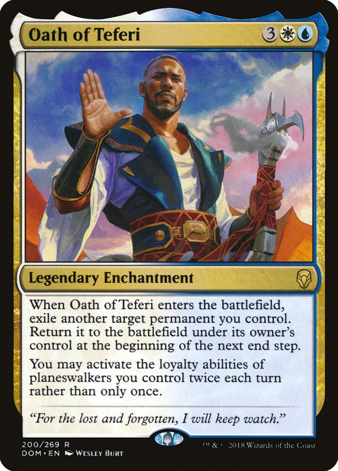 Oath of Teferi [Dominaria] | Total Play