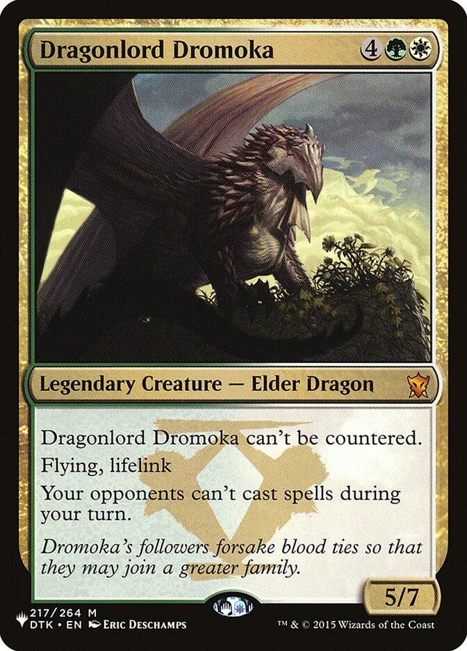 Dragonlord Dromoka [The List] | Total Play