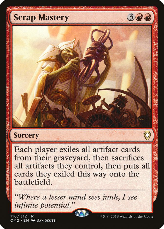 Scrap Mastery [Commander Anthology Volume II] | Total Play