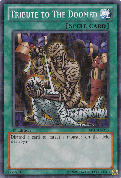Tribute to the Doomed [BP01-EN066] Starfoil Rare | Total Play