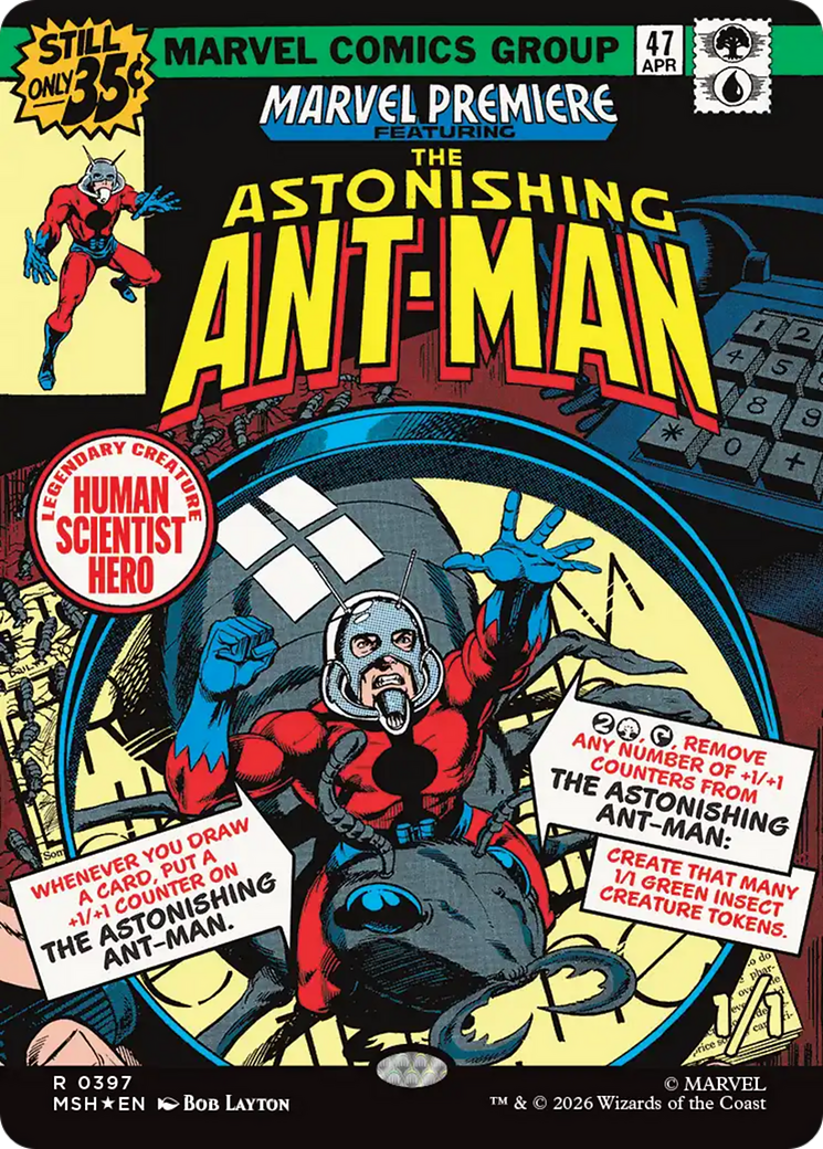 The Astonishing Ant-Man (Borderless) [Marvel Super Heroes] | Total Play
