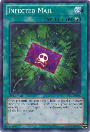 Infected Mail [BP01-EN085] Starfoil Rare | Total Play