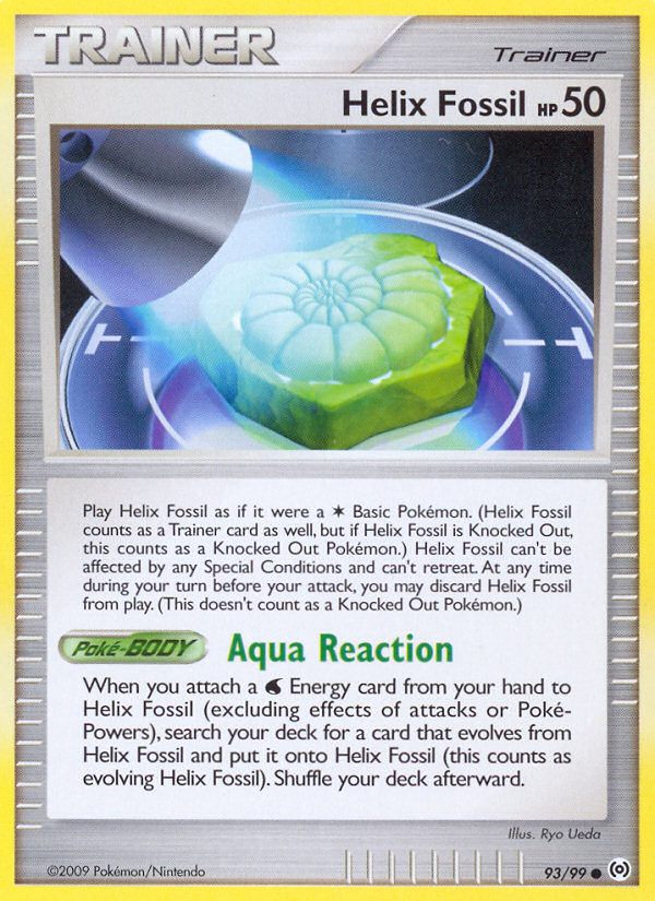 Helix Fossil (93/99) [Platinum: Arceus] | Total Play