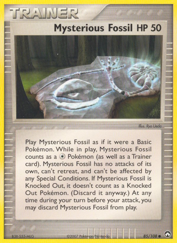 Mysterious Fossil (85/108) [EX: Power Keepers] | Total Play