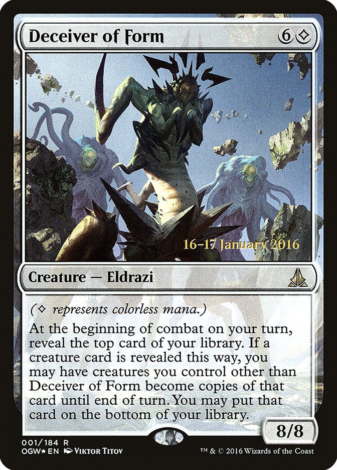 Deceiver of Form [Oath of the Gatewatch Prerelease Promos] | Total Play