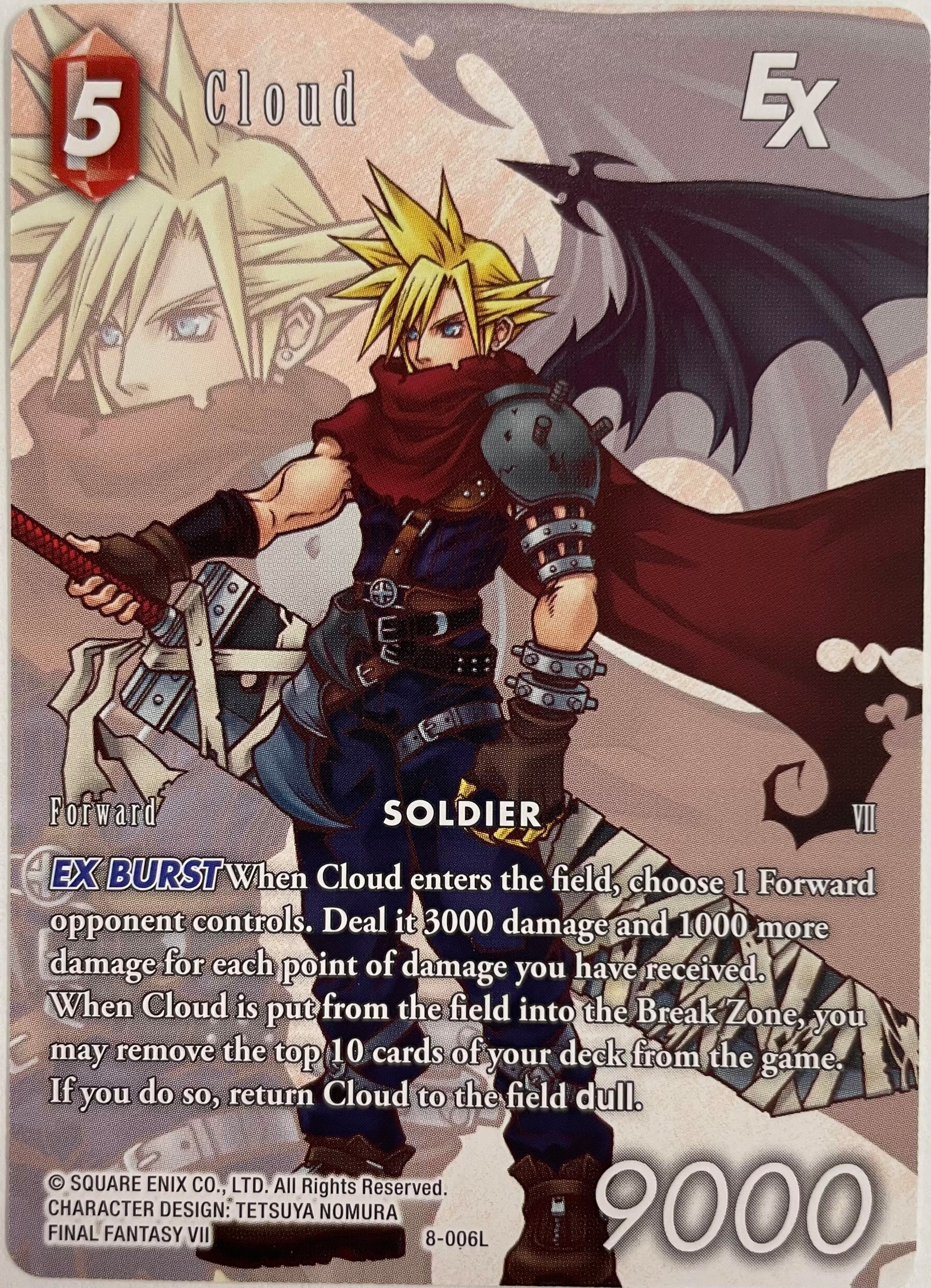 Cloud EX (Full Art Reprint) [Crystal Dominion] | Total Play