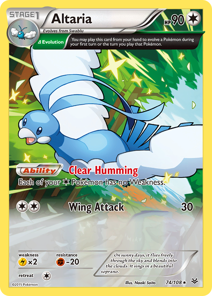 Altaria (74/108) [XY: Roaring Skies] | Total Play