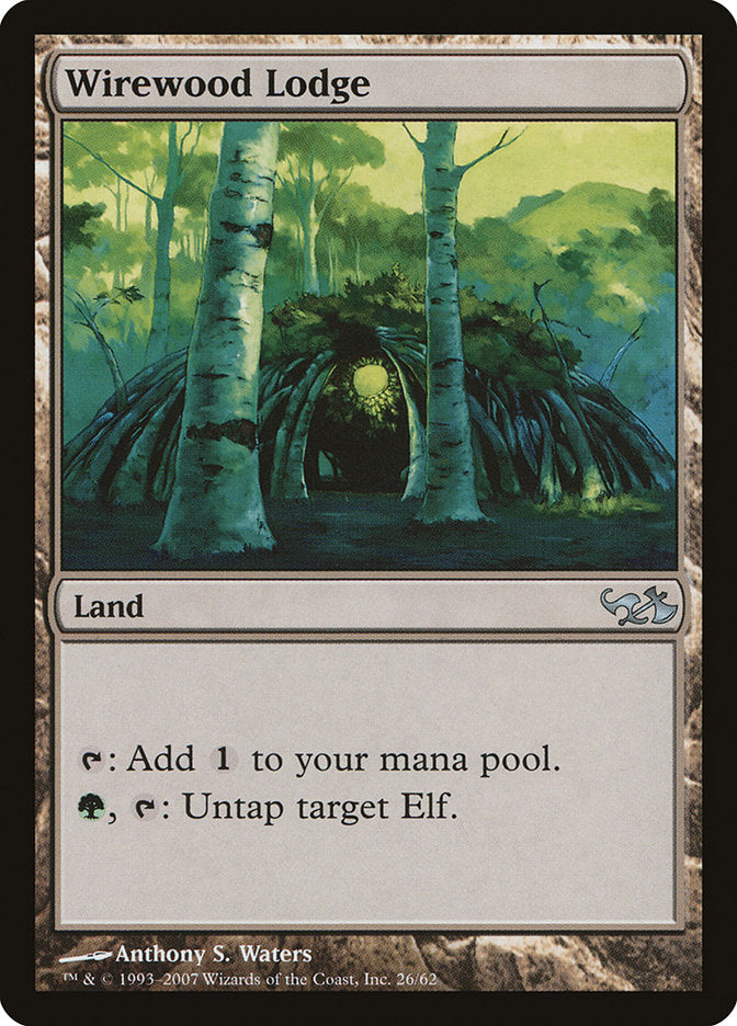 Wirewood Lodge [Duel Decks: Elves vs. Goblins] | Total Play
