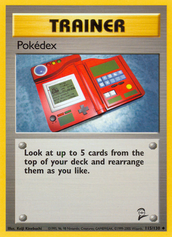 Pokedex (115/130) [Base Set 2] | Total Play