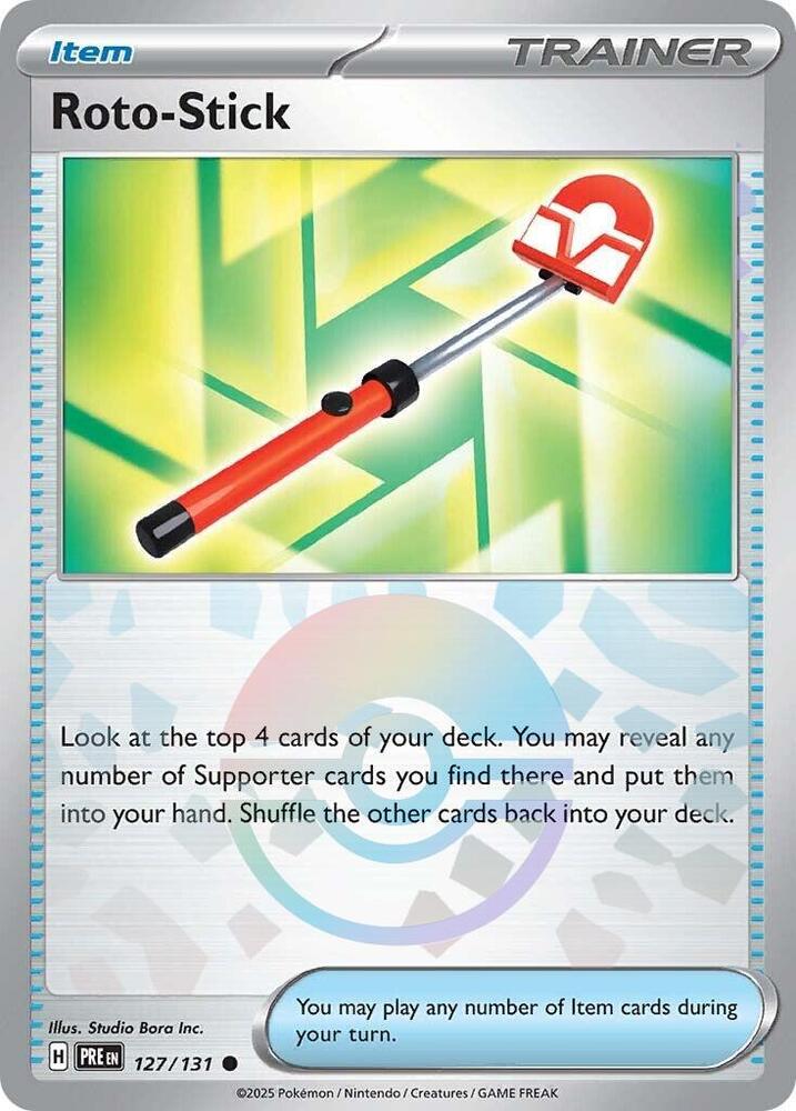 Roto-Stick (127/131) (Poke Ball Pattern) [Scarlet & Violet: Prismatic Evolutions] | Total Play