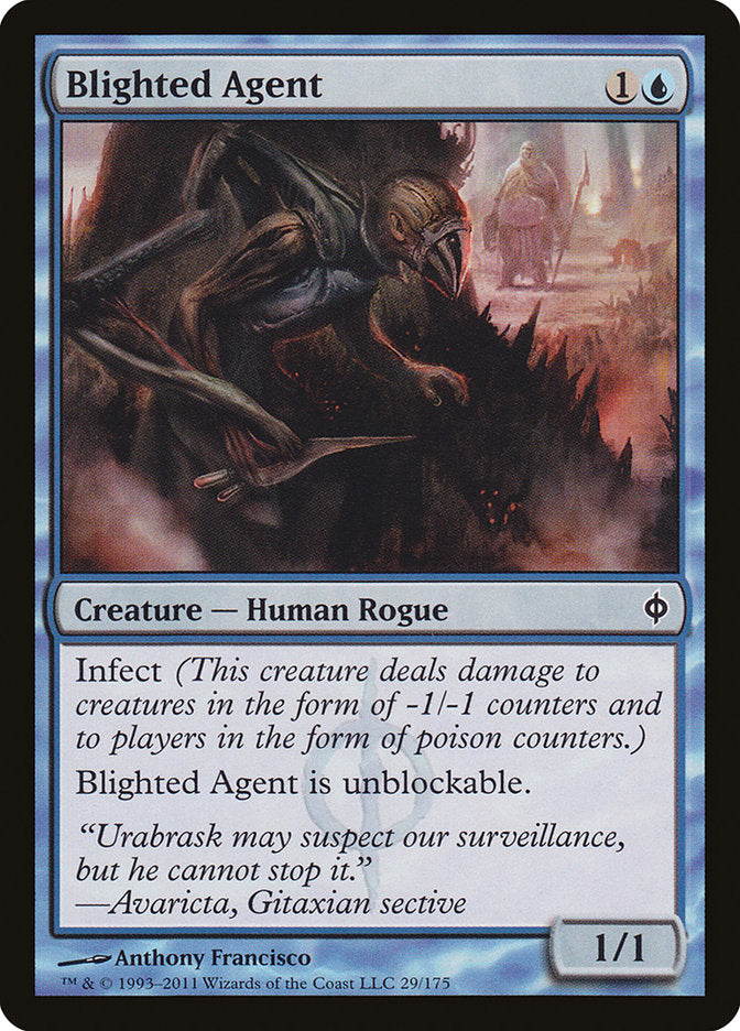 Blighted Agent [New Phyrexia] | Total Play