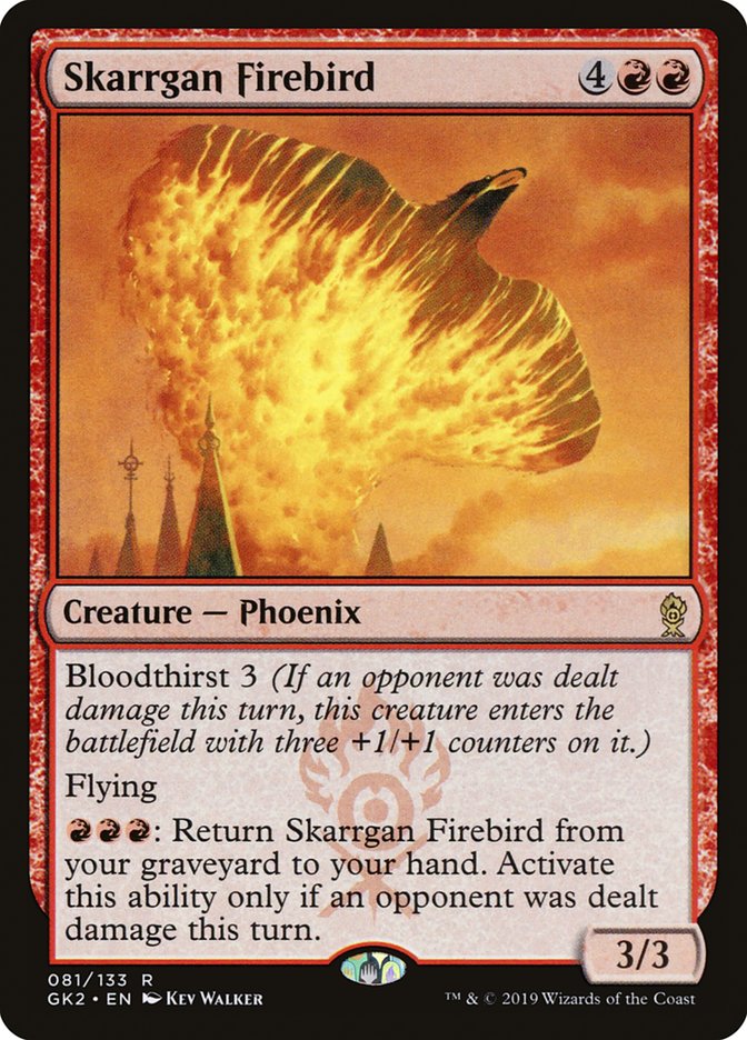 Skarrgan Firebird [Ravnica Allegiance Guild Kit] | Total Play