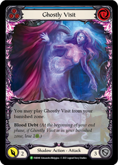 Ghostly Visit (Blue) [FAB040] (Promo)  Rainbow Foil | Total Play