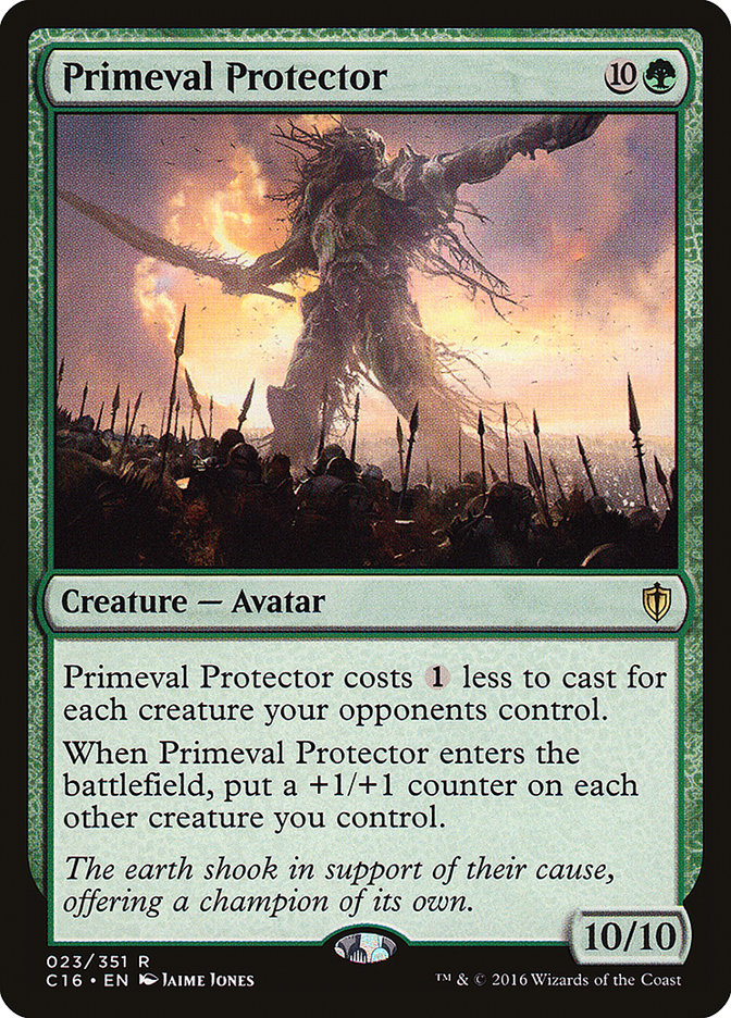 Primeval Protector [Commander 2016] | Total Play