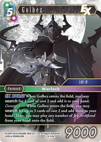 Golbez EX [Opus XIII: Crystal Radiance] | Total Play