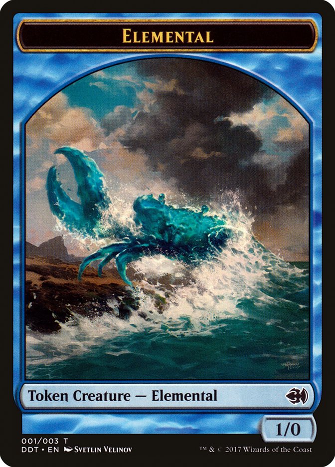Elemental Token [Duel Decks: Merfolk vs. Goblins Tokens] | Total Play