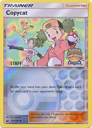 Copycat (127/168) (Regional Championship Promo Staff) [Sun & Moon: Celestial Storm] | Total Play