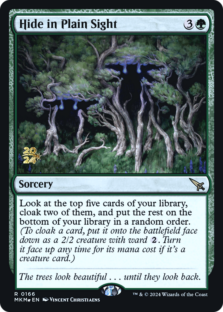 Hide in Plain Sight [Murders at Karlov Manor Prerelease Promos] | Total Play