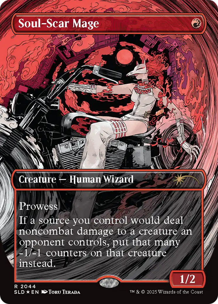 Soul-Scar Mage (2044) (Raised Foil) [Secret Lair Drop Series] | Total Play