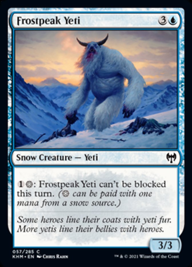 Frostpeak Yeti [Kaldheim] | Total Play