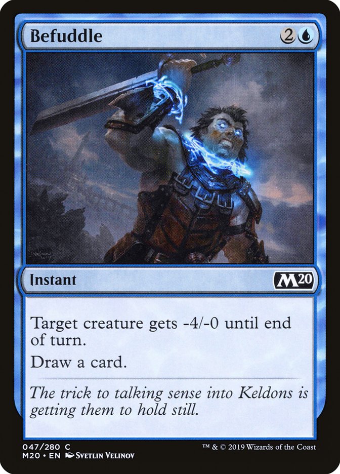 Befuddle [Core Set 2020] | Total Play