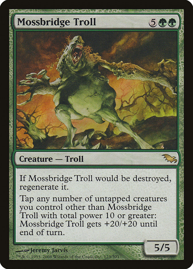 Mossbridge Troll [Shadowmoor] | Total Play