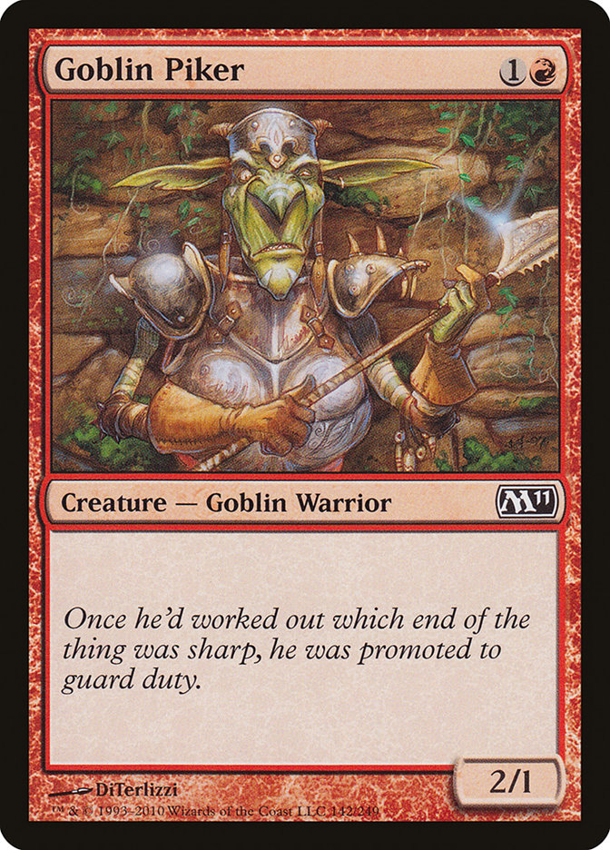 Goblin Piker [Magic 2011] | Total Play