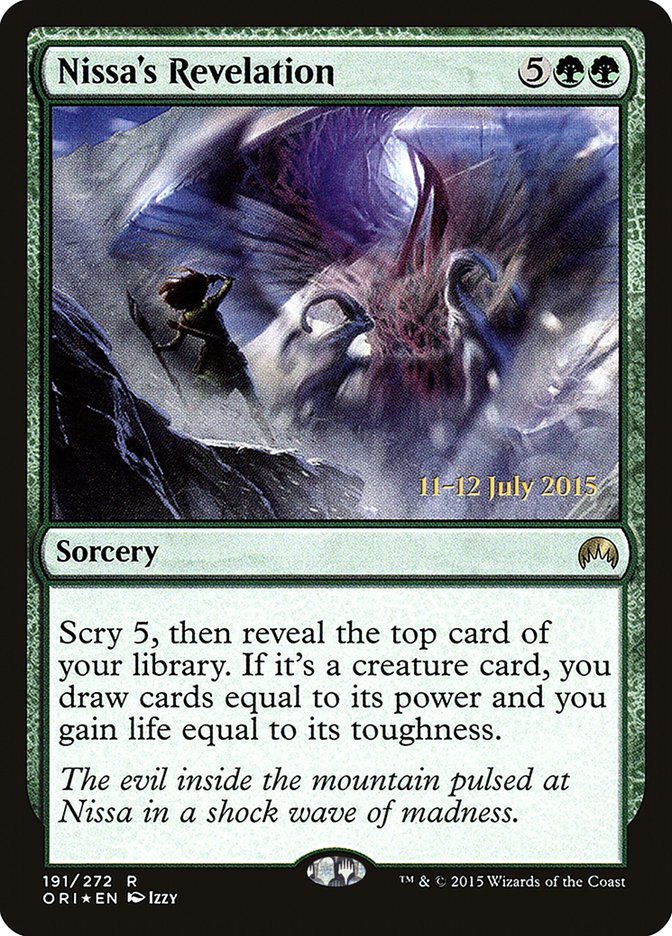 Nissa's Revelation [Magic Origins Prerelease Promos] | Total Play